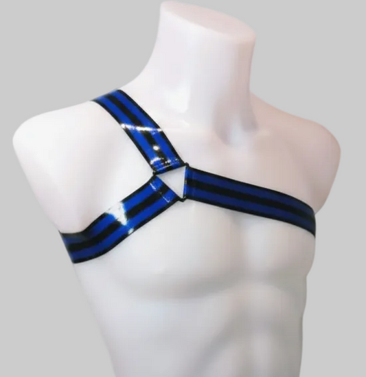 Dual Band - Y Shape Single Arm Harness - BLUE