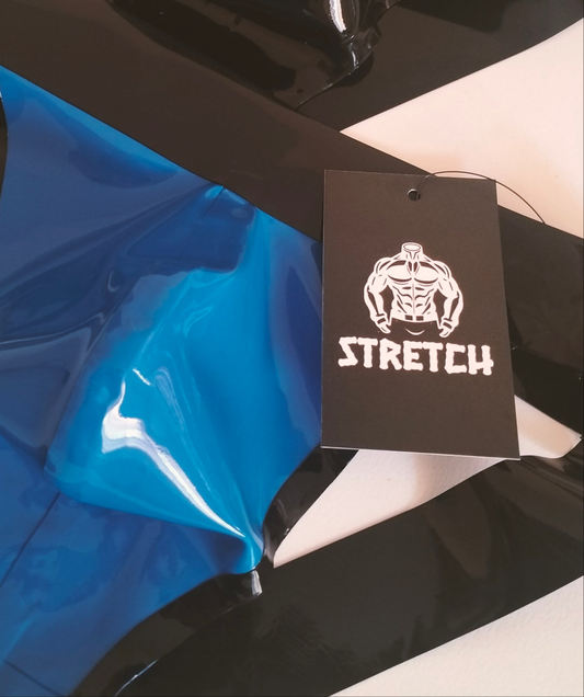 Classic Latex Jock - Solid Blue