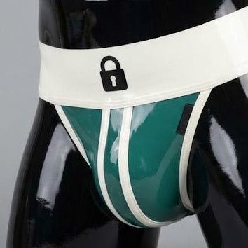 Padlock - Wide Band Jock Customisation (Black)