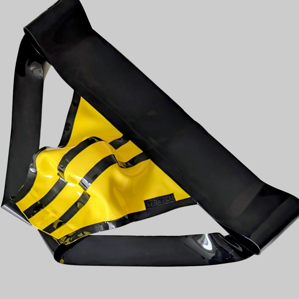 Bold Wide Band Latex Jock - Solid Yellow