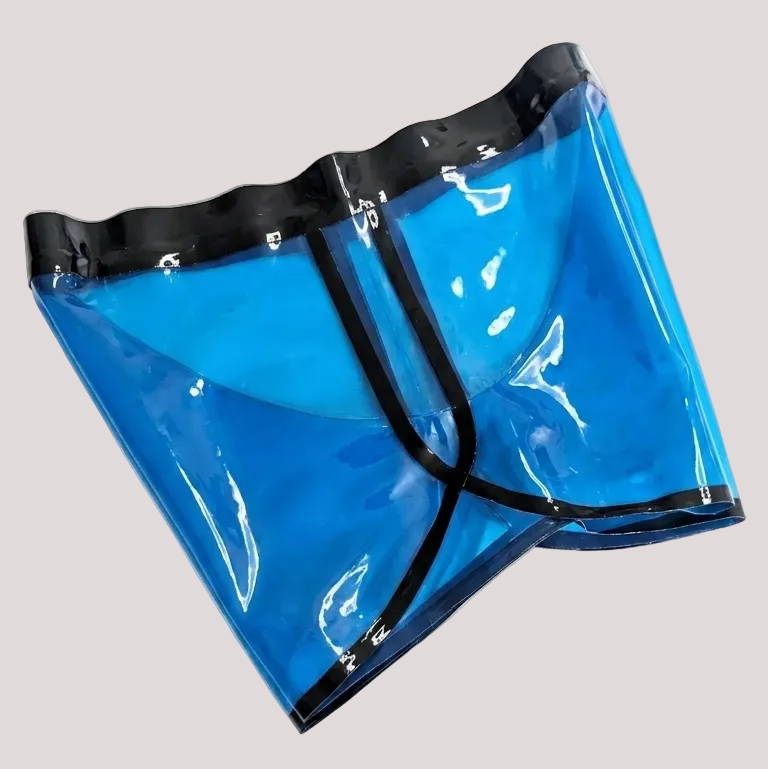 STRETCH Sport Shorts - Transparent Blue