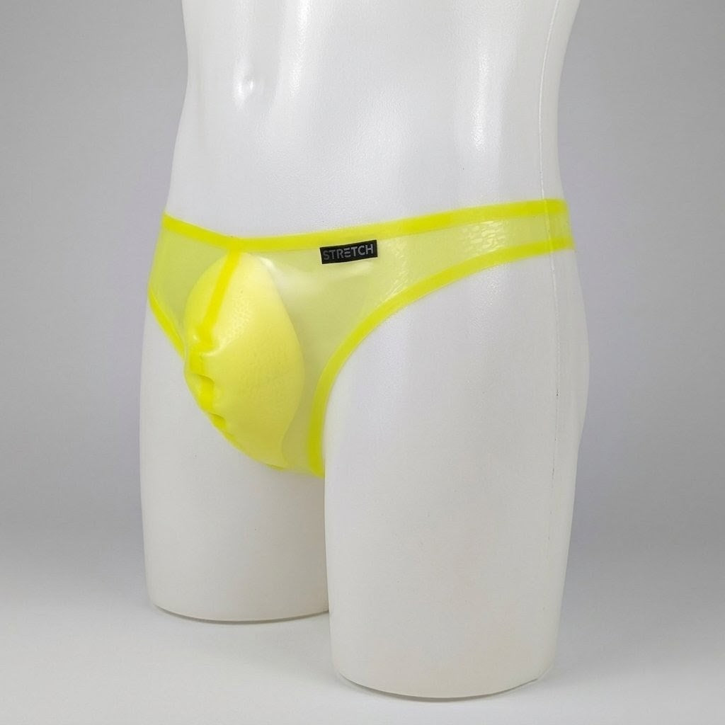 Skinny Thong - Transparent Yellow