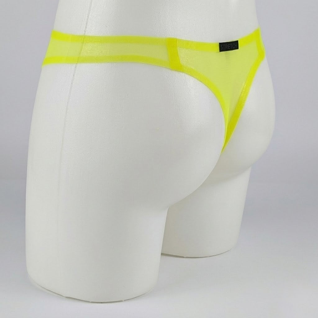 Skinny Thong - Transparent Yellow