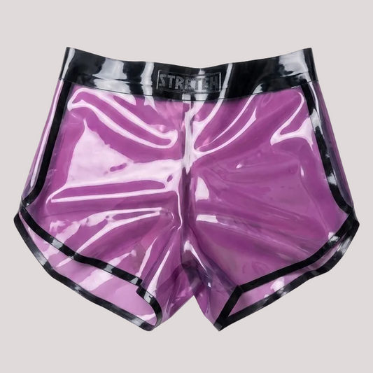 STRETCH Sport Shorts - Transparent Purple