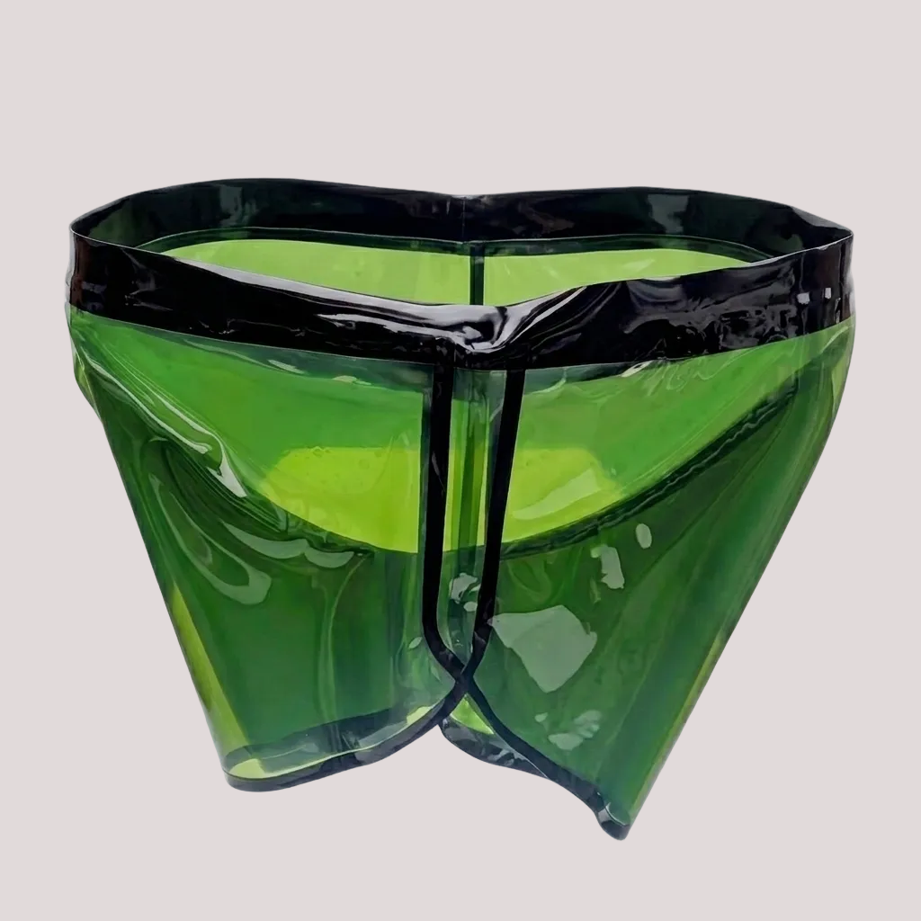 STRETCH Sport Shorts - Transparent Army Green