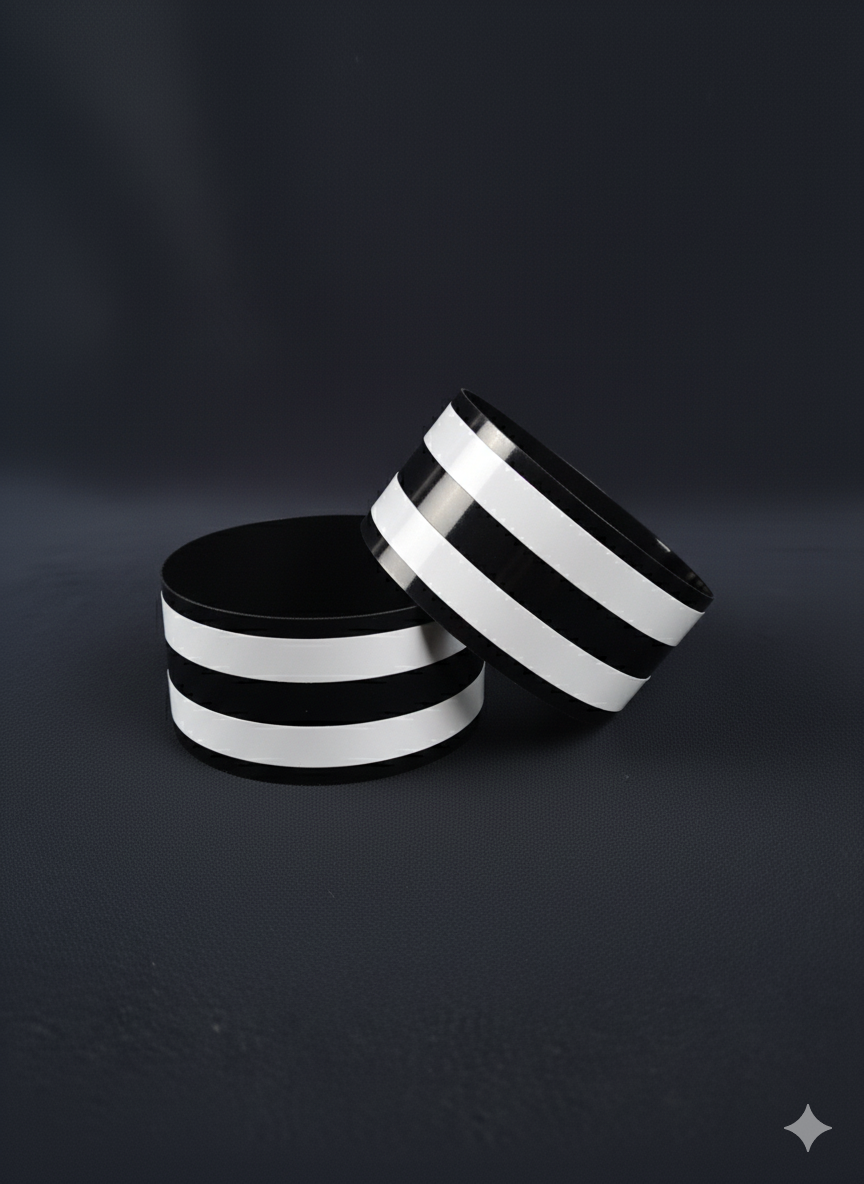 Dual Striped Bicep Band (Two Pack)