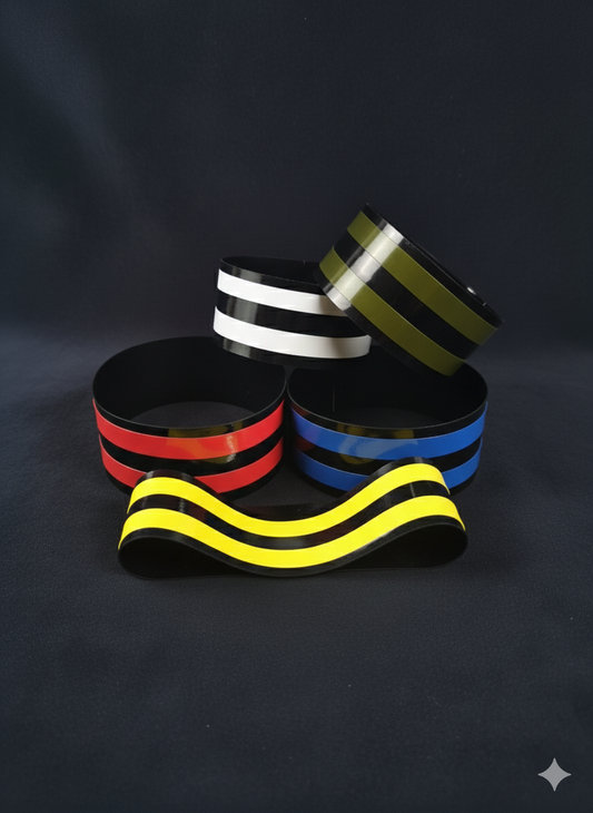 Dual Striped Bicep Band (Two Pack)