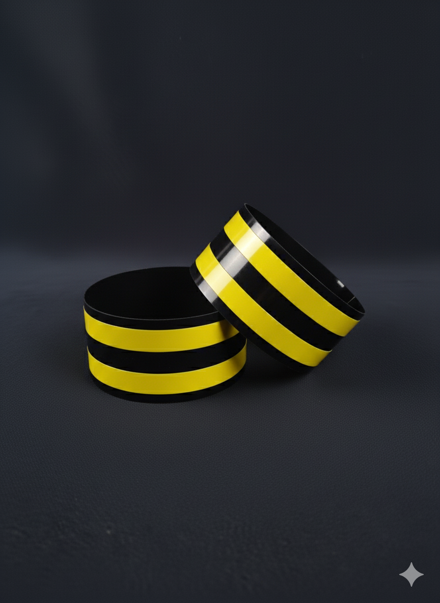 Dual Striped Bicep Band (Two Pack)