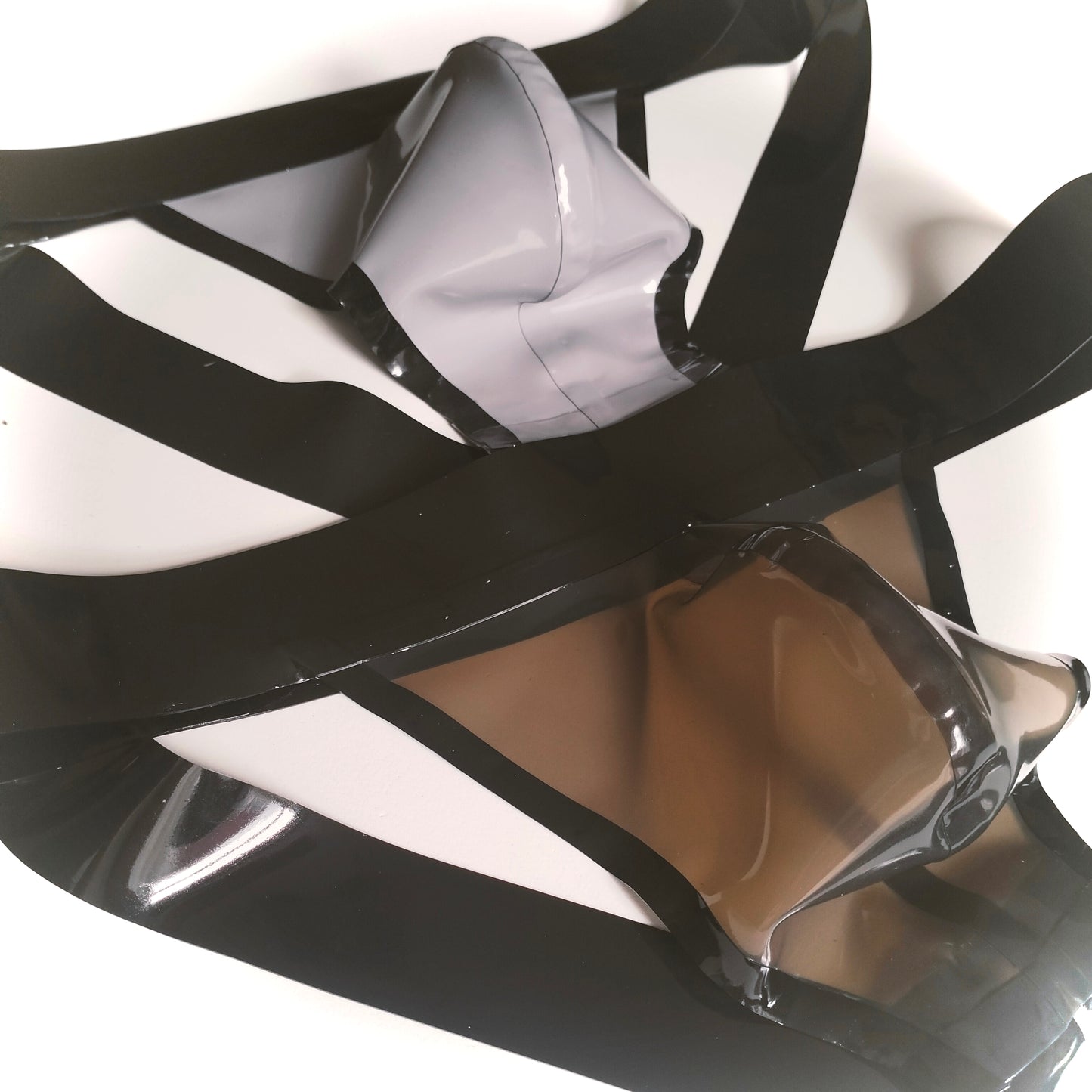 Classic Latex Jock - Dark Transparent