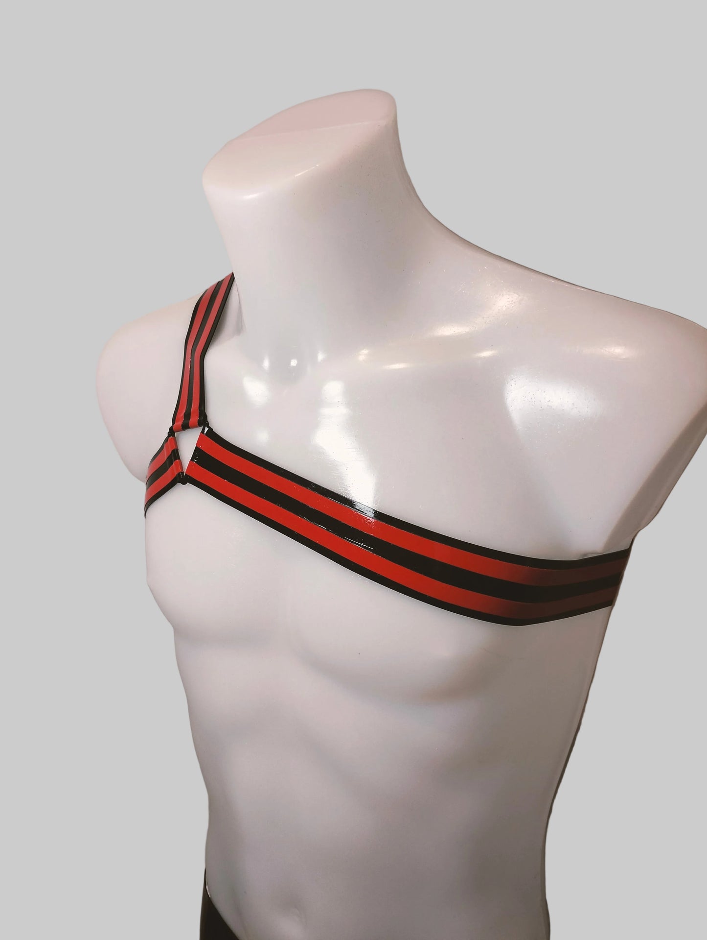 Dual Band - Y Shape Single Arm Harness - RED