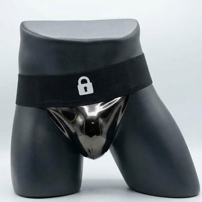 Padlock - Wide Band Jock Customisation (White)