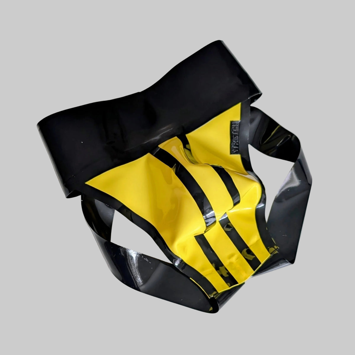 Bold Wide Band Latex Jock - Solid Yellow