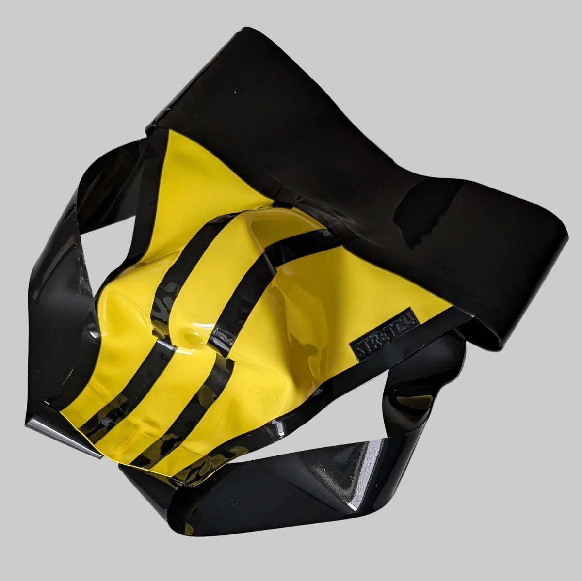Bold Wide Band Latex Jock - Solid Yellow