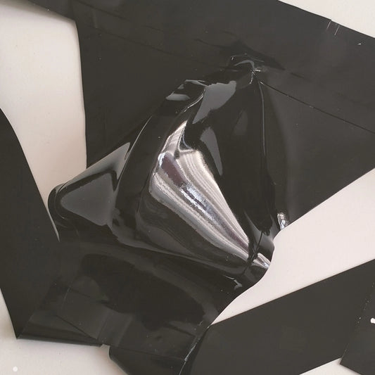 Classic Latex Jock - Solid Black