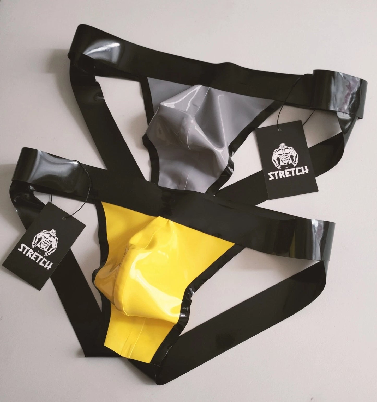 Classic Latex Jock - Solid Yellow
